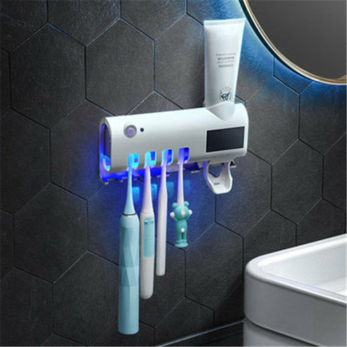 Toothbrush Holder with UV Sterilizer