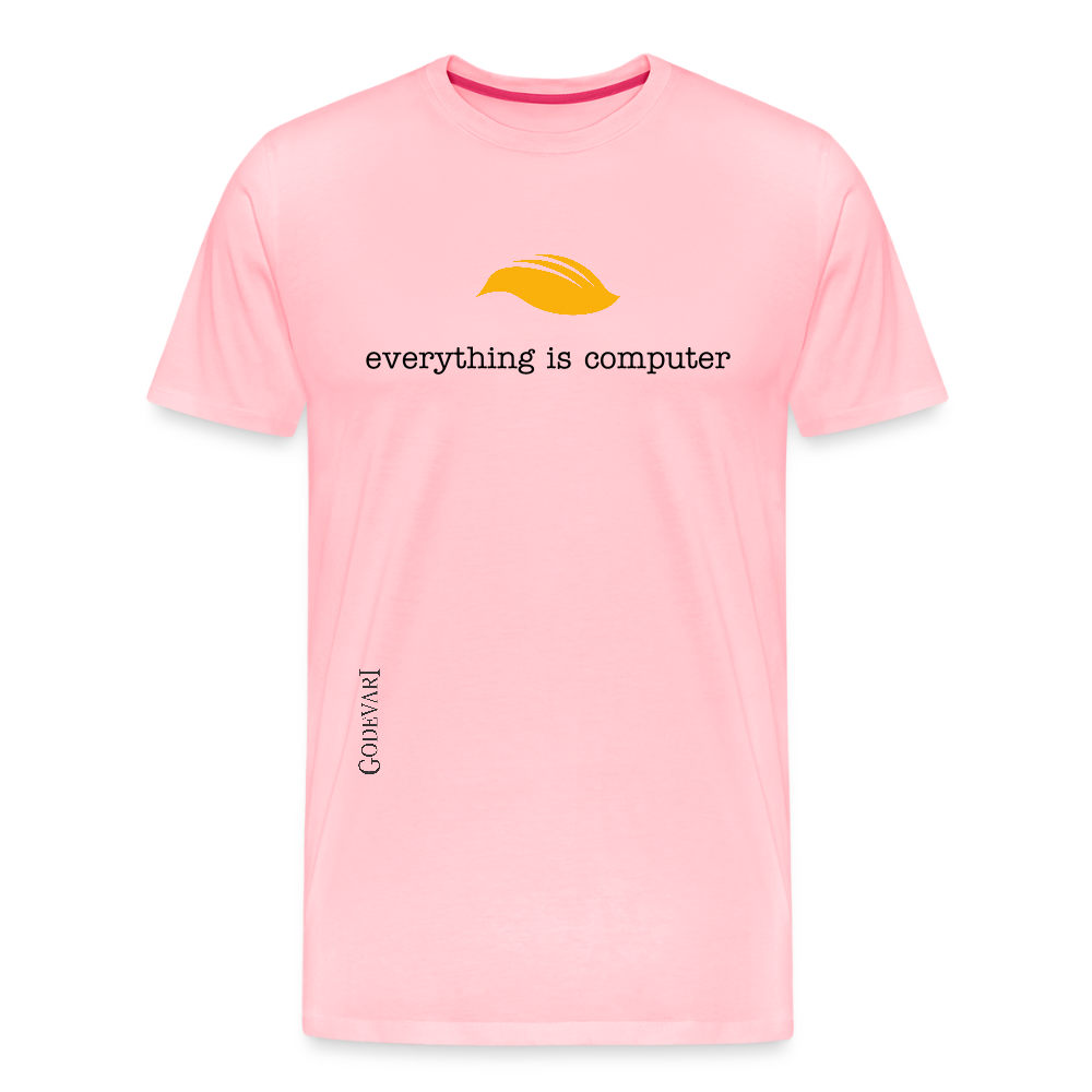 Everything Is Computer | Men's Premium Tee - pink
