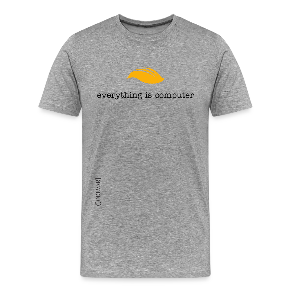 Everything Is Computer | Men's Premium Tee - heather gray