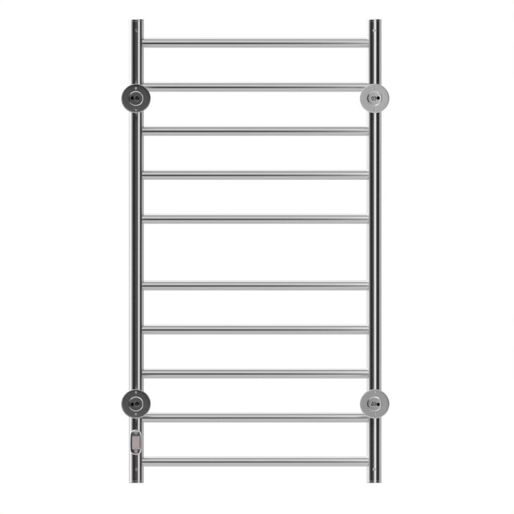 Electric Heated Towel Rack For Bathroom, Wall Mounted Towel Warmer, 10