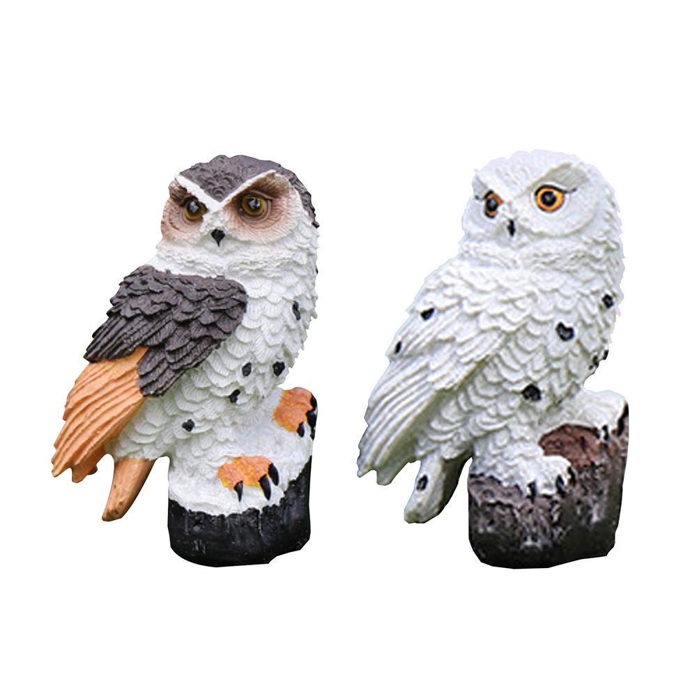 LED Solar Owl Garden Light