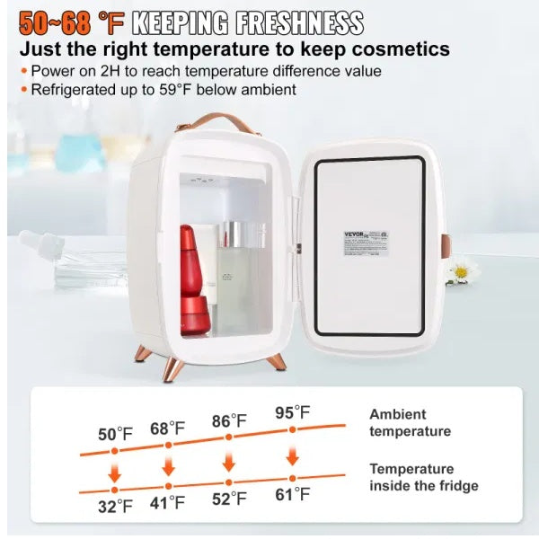 Vevor Mini Fridge for Bedroom