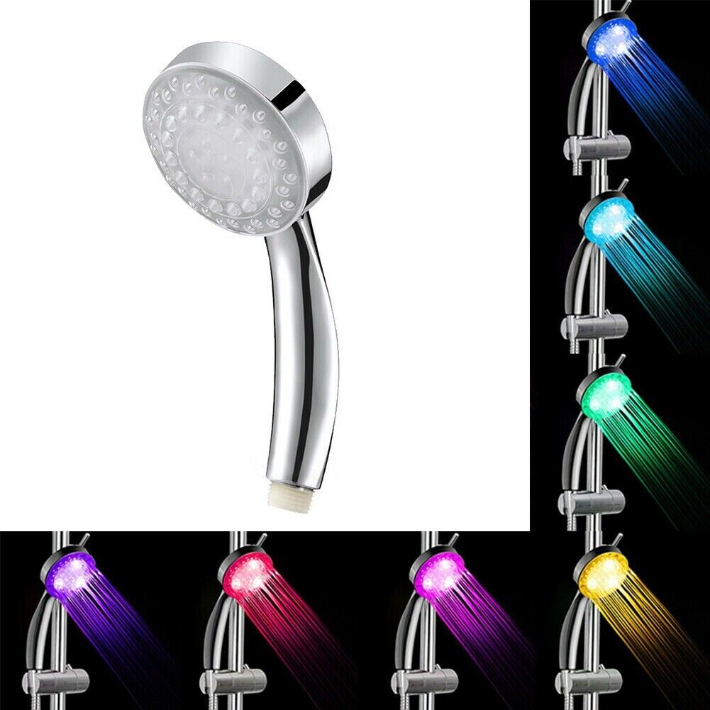 7-Color LED Shower Head