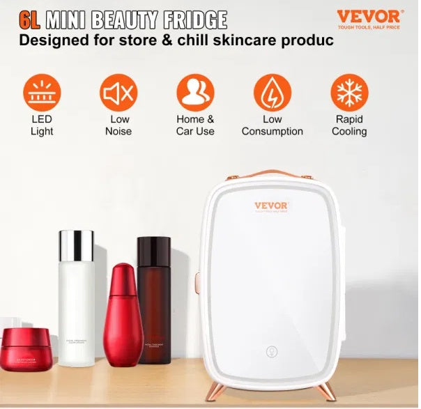 Vevor Mini Fridge for Bedroom