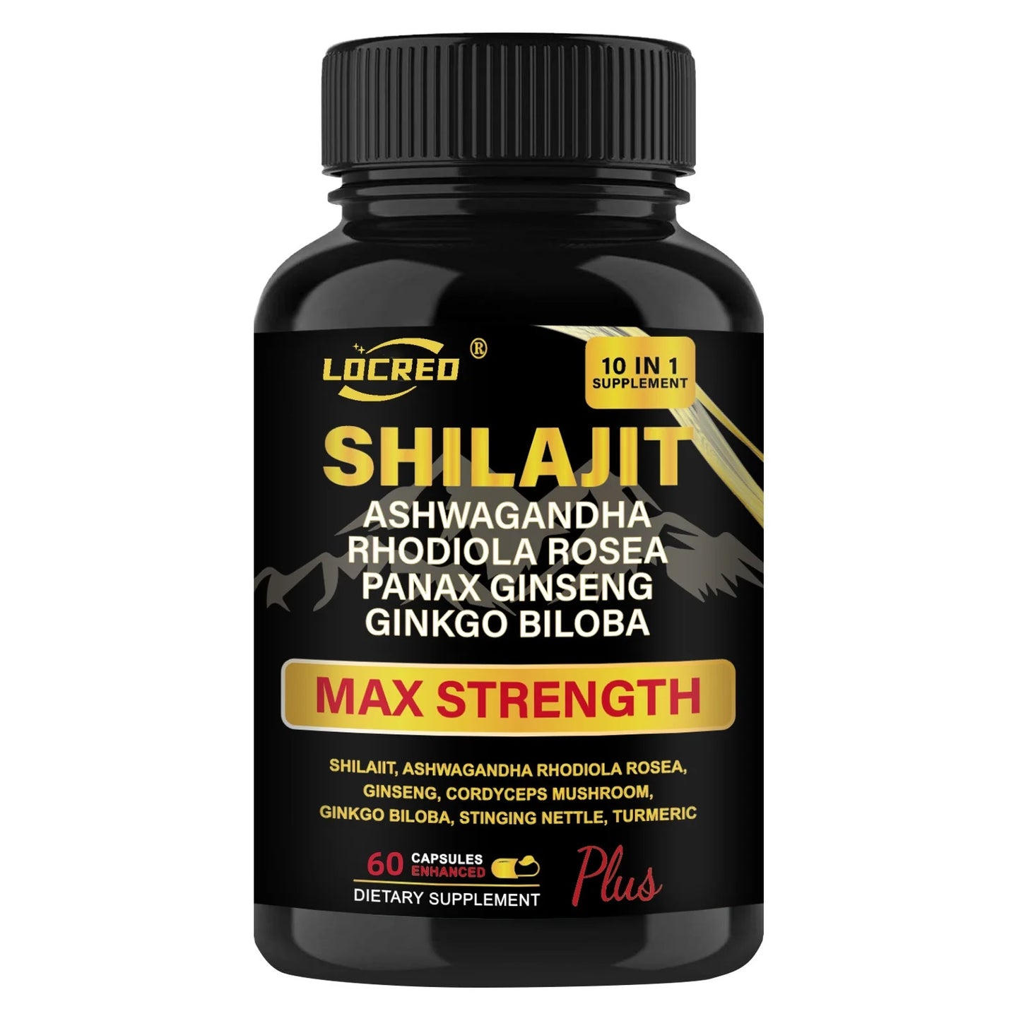 Shilajit Ashwagandha Extra Strength Capsules