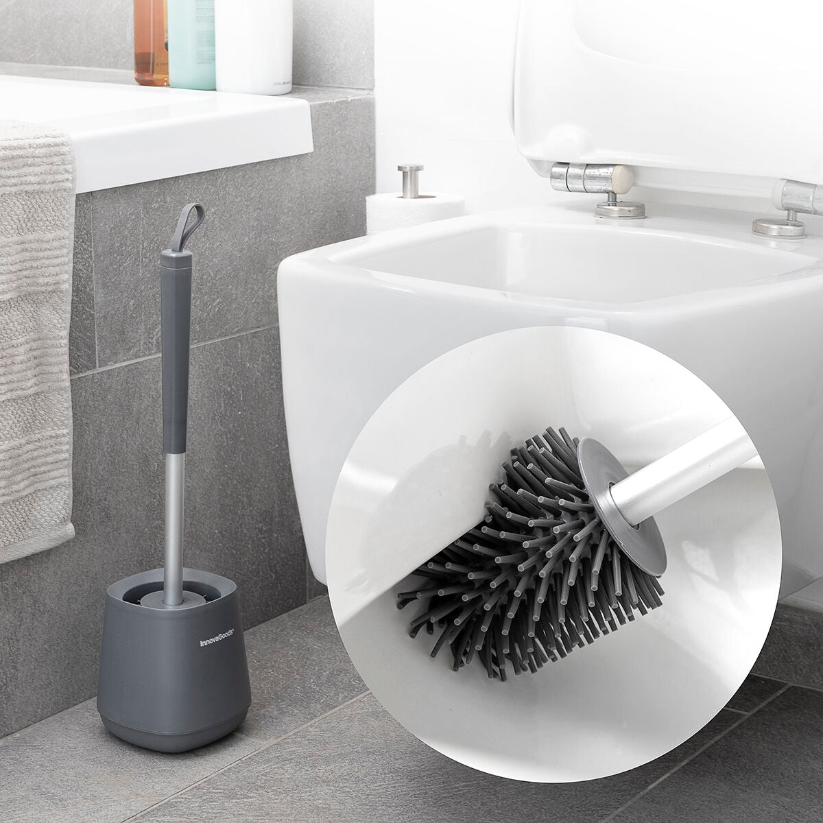 Rubber Toilet Brush