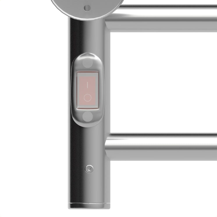Electric Heated Towel Rack For Bathroom, Wall Mounted Towel Warmer, 10