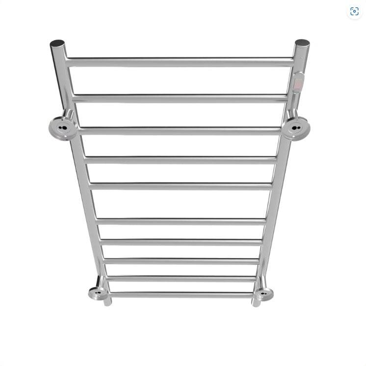 Electric Heated Towel Rack For Bathroom, Wall Mounted Towel Warmer, 10
