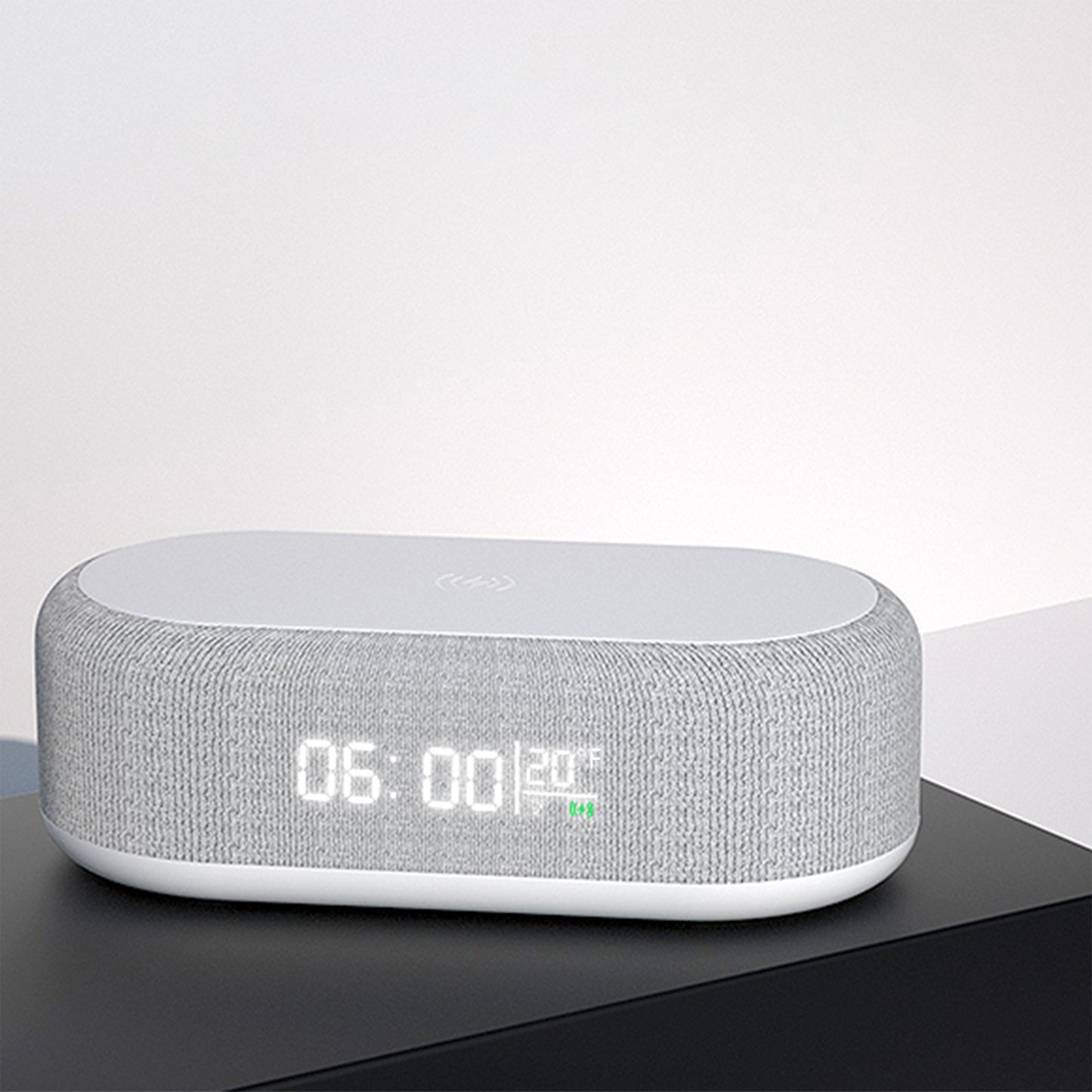 3-in-1 Alarm Clock Wireless Charge