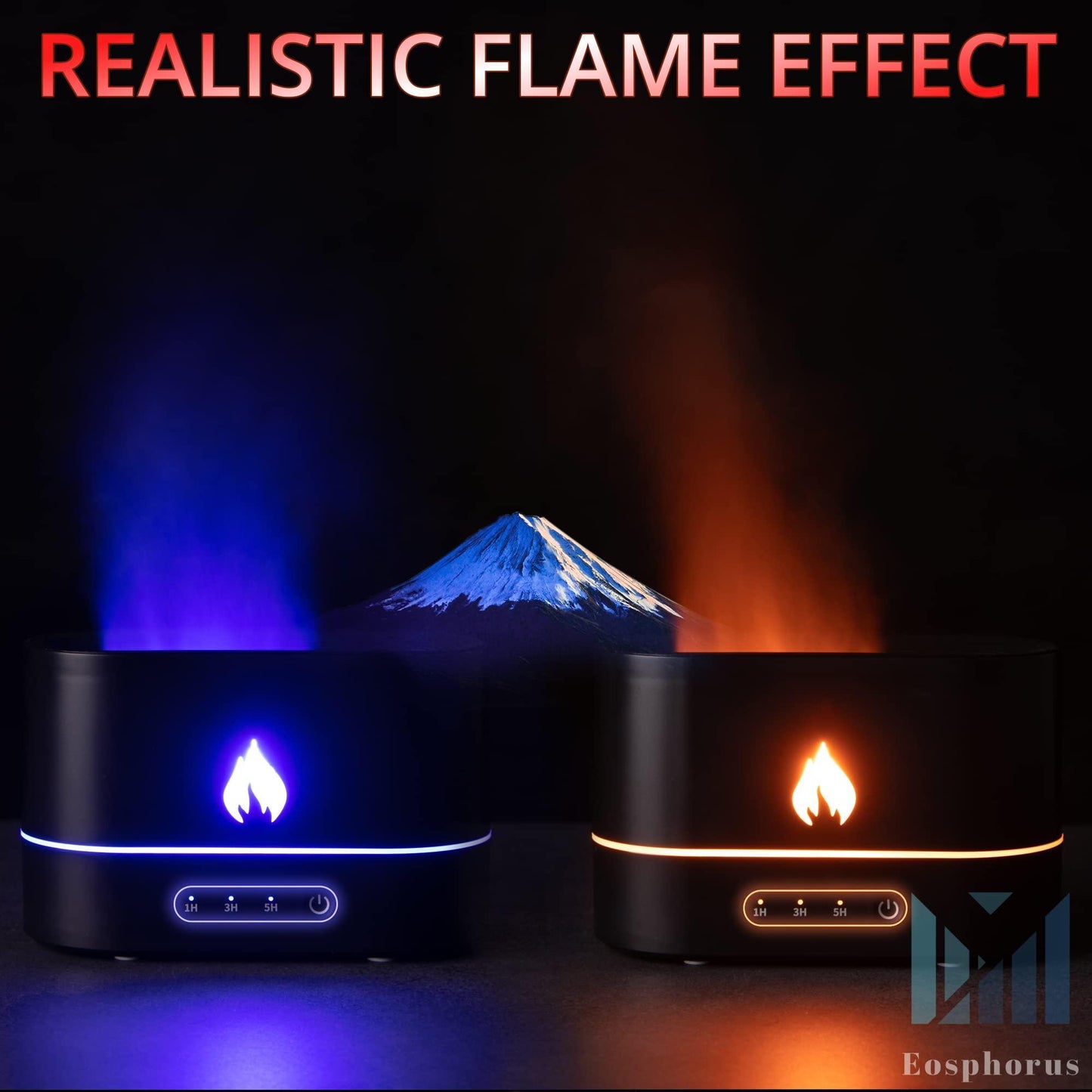 Flame Diffuser with LED Light