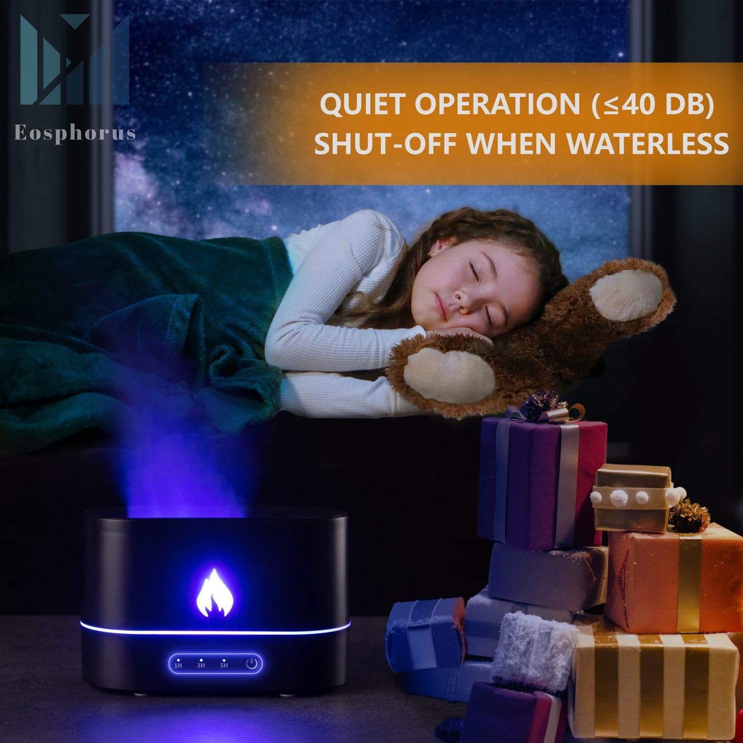 Flame Diffuser with LED Light