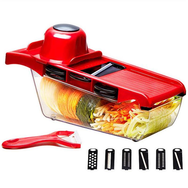 8-in-1 Vegetable Cutter Mandoline Slicer