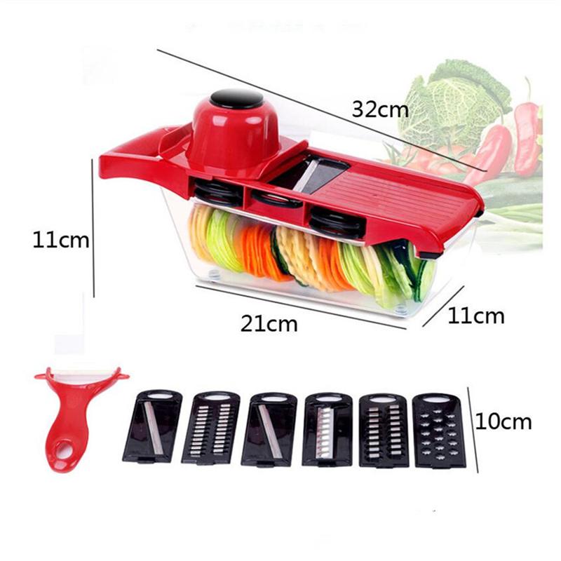 8-in-1 Vegetable Cutter Mandoline Slicer