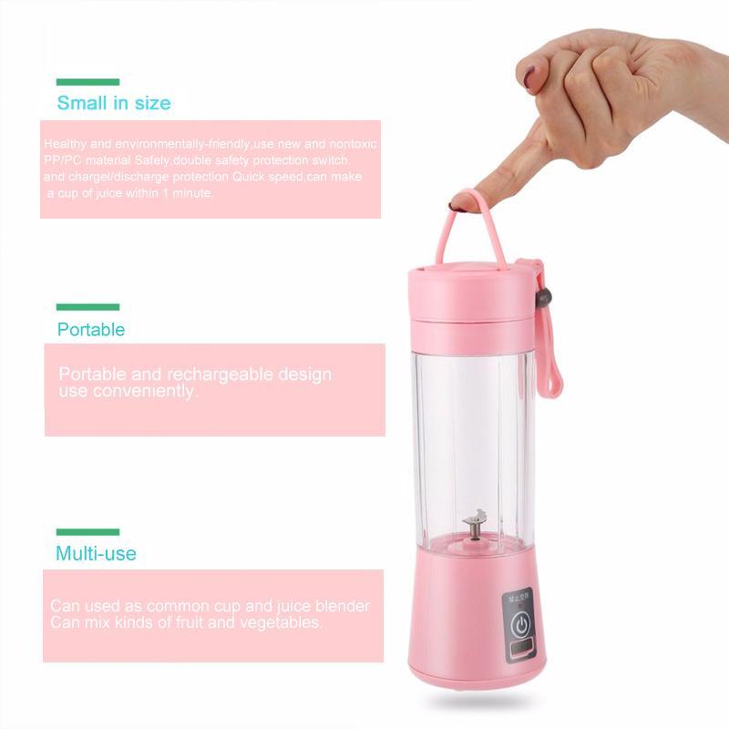 Portable USB Smoothie Blender