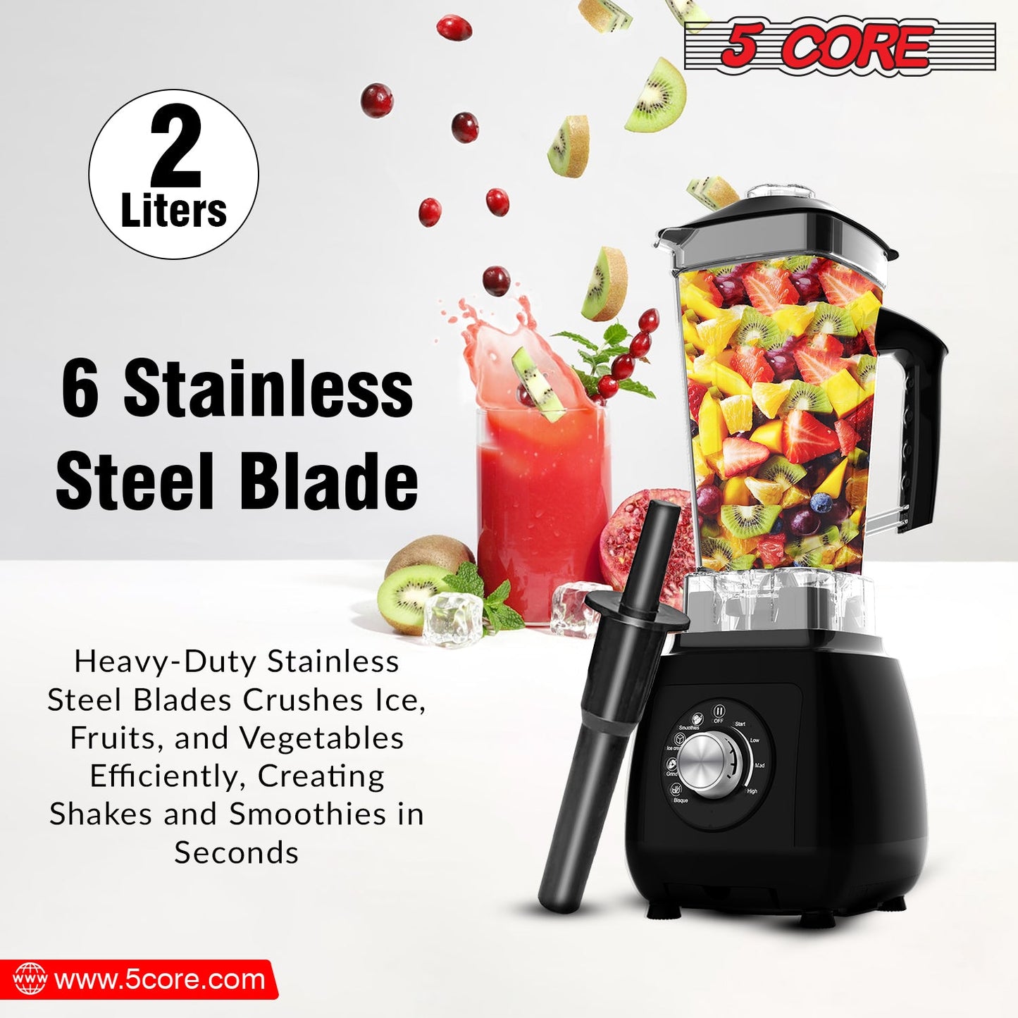5Core 2000W Blender
