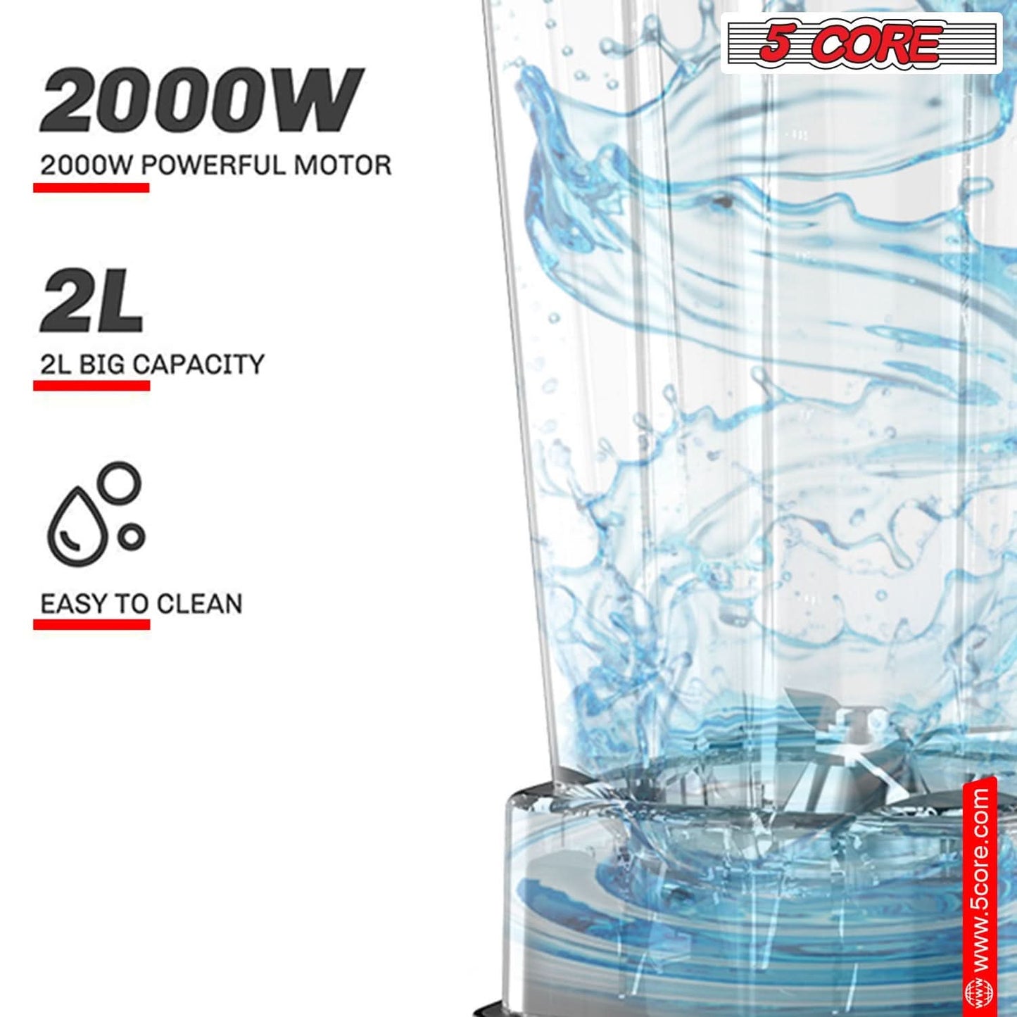5Core 2000W Blender