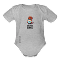 Argentina | Que Miras Bobo? | Organic Baby Onesie - heather grey