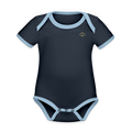 Godevari | Classic Baby Onesie - navy/sky