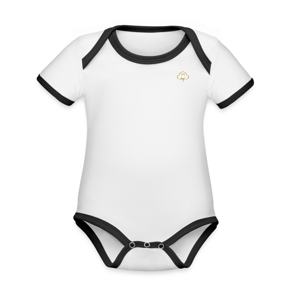Godevari | Classic Baby Onesie - white/black