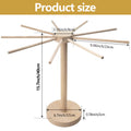 New Pasta Drying Rack Wooden Spaghetti Dryer Stand Noodles Drying Holder Hanging Racks Cooking Pasta Tools Kitchen Gadgets