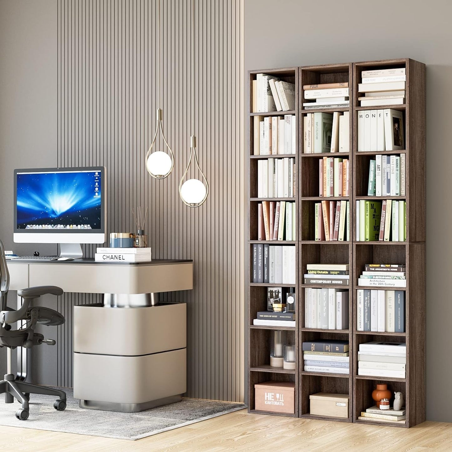 8-Tier Media Tower Rack