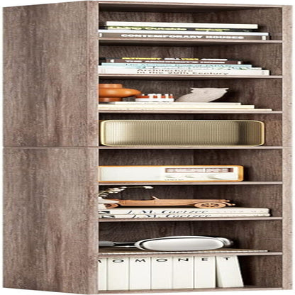 8-Tier Media Tower Rack