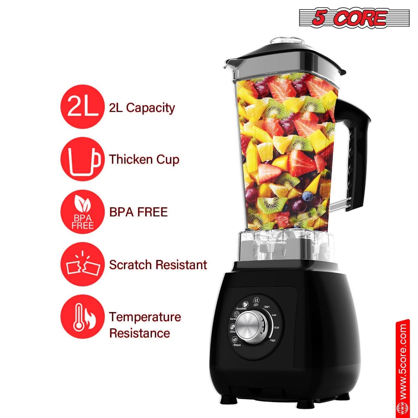 5Core 2000W Blender