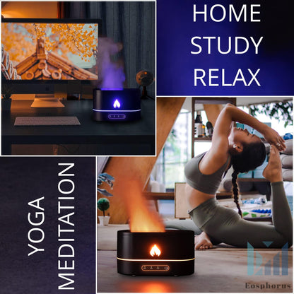 Flame Diffuser with LED Light