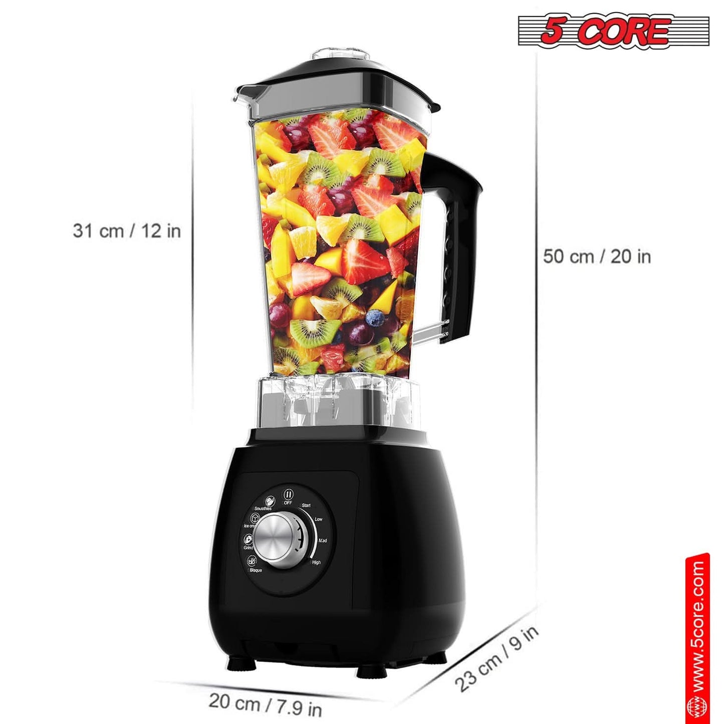 5Core 2000W Blender