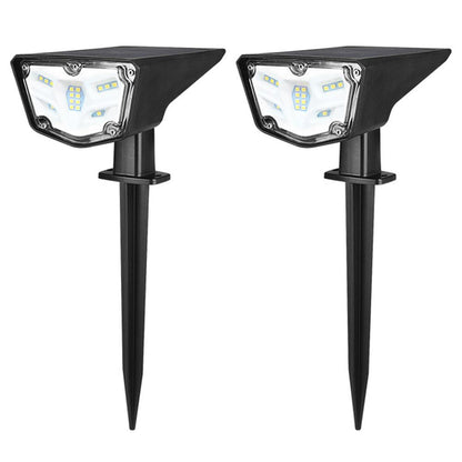 2-Pack Solar Landscape Spotlights