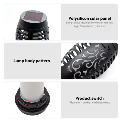 2 Pack Solar Torch Lights