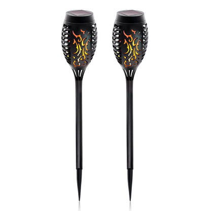 2 Pack Solar Torch Lights
