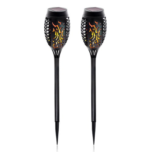 2 Pack Solar Torch Lights