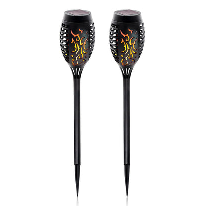 2 Pack Solar Torch Lights