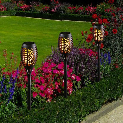 2 Pack Solar Torch Lights