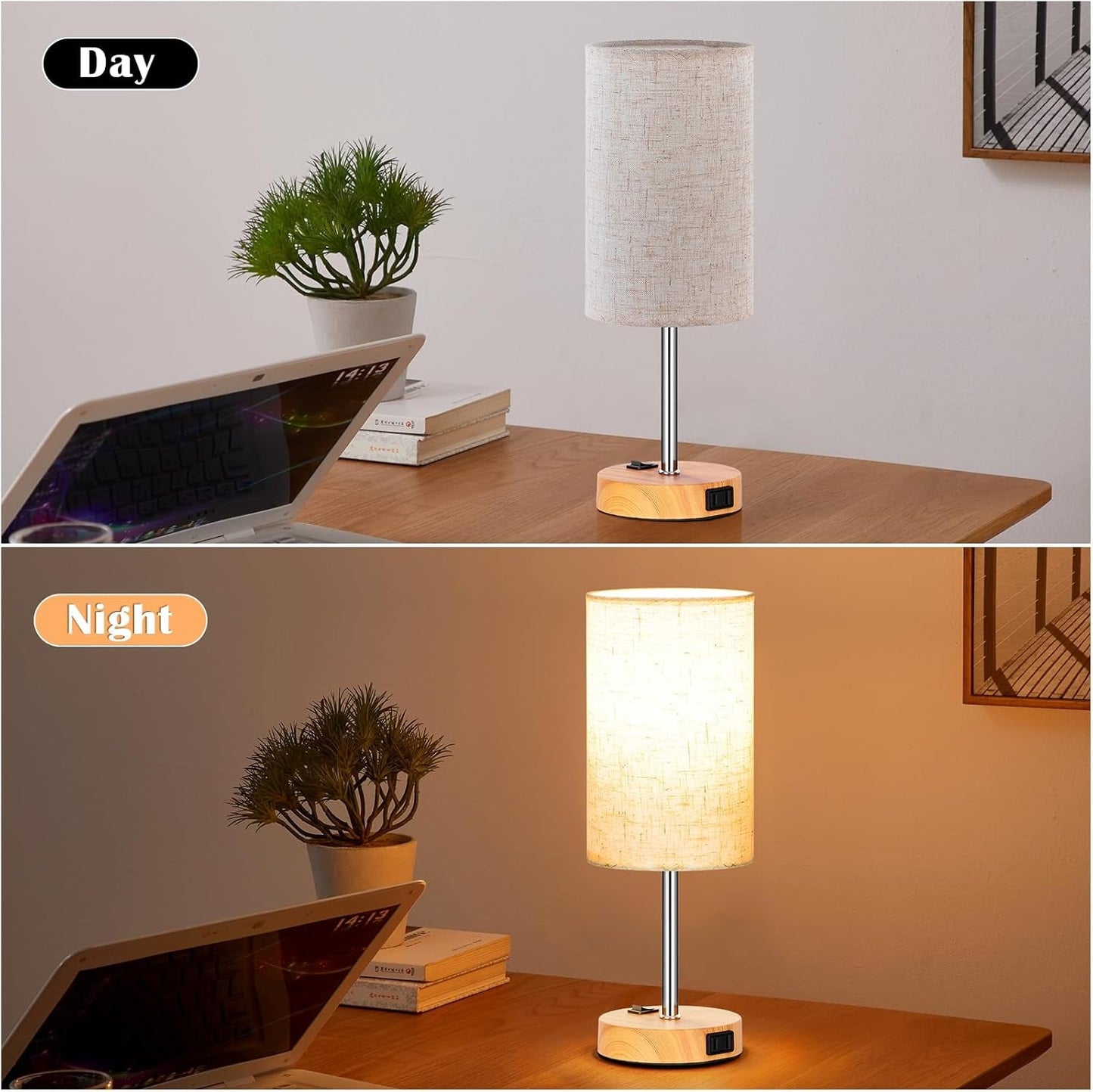 Bedroom Table Lamps Set