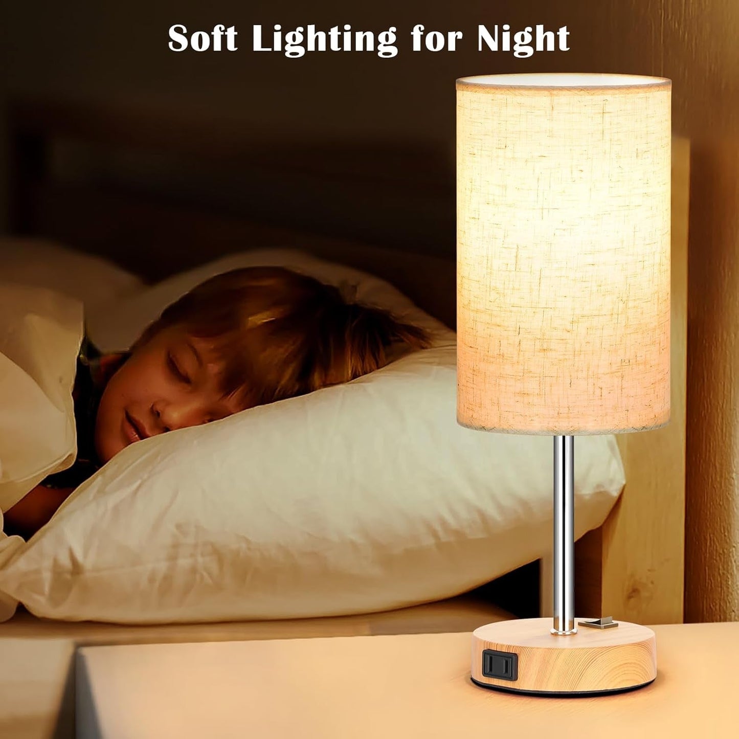 Bedroom Table Lamps Set