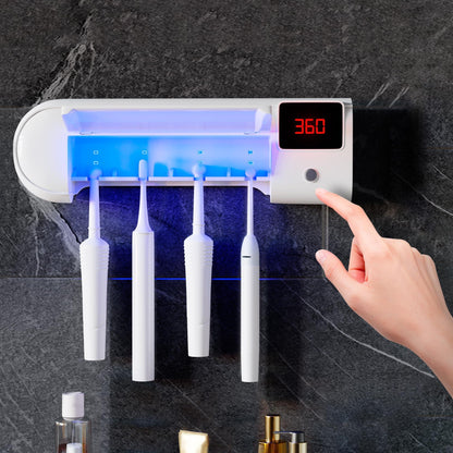 Wall Mounted Toothbrush Holder