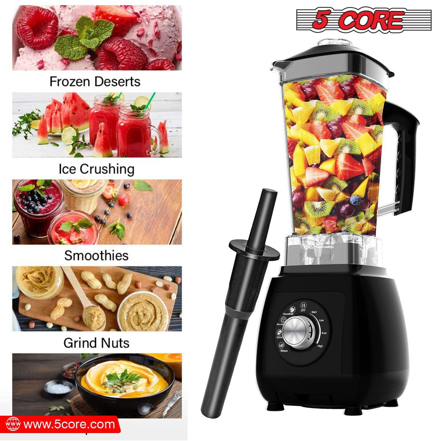 5Core 2000W Blender