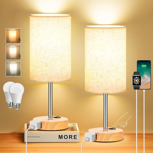 Bedroom Table Lamps Set