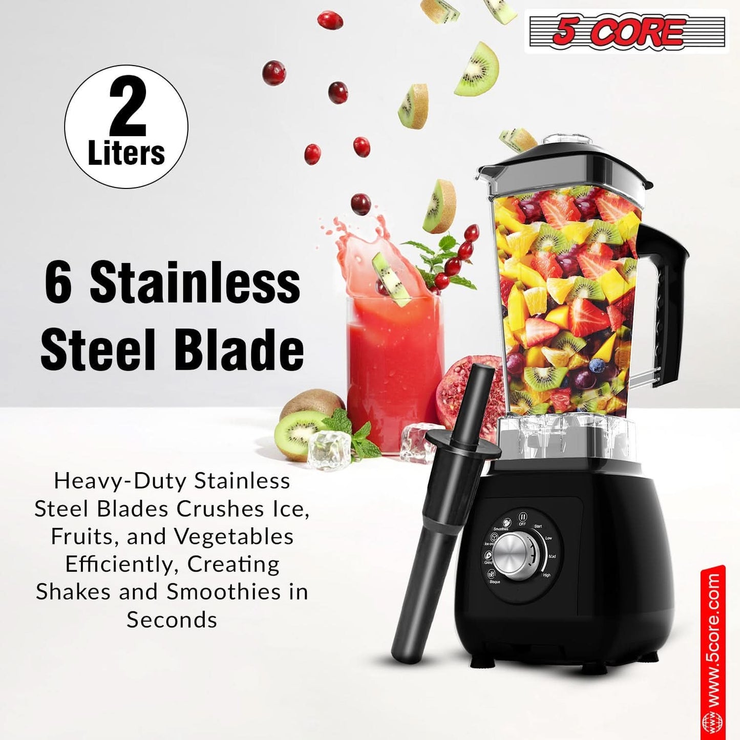 5Core 2000W Blender