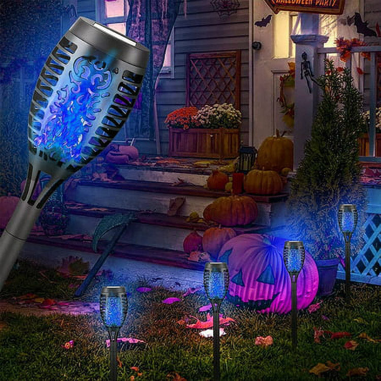 2 Pack Solar Torch Lights