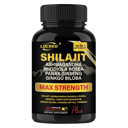 Shilajit Ashwagandha Extra Strength Capsules