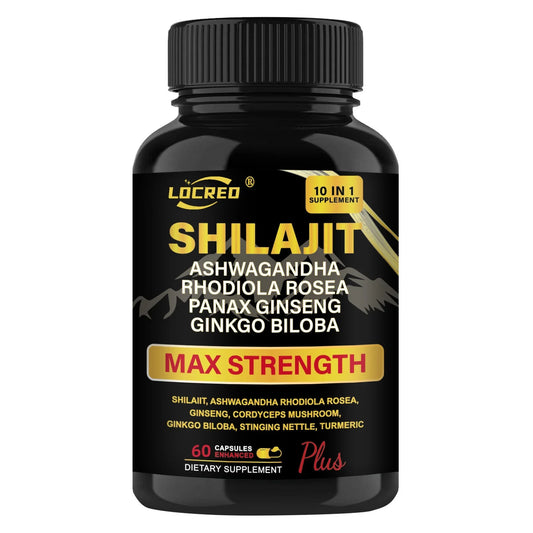Shilajit Ashwagandha Extra Strength Capsules