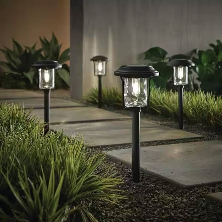 4-Pack Solar Path Lights