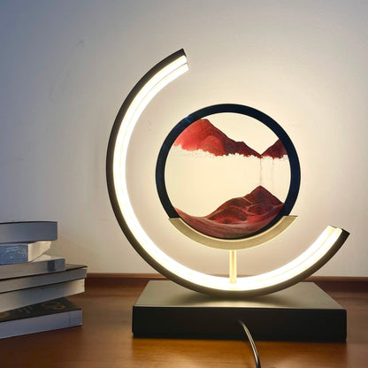 LED Moving Sand Table Lamp
