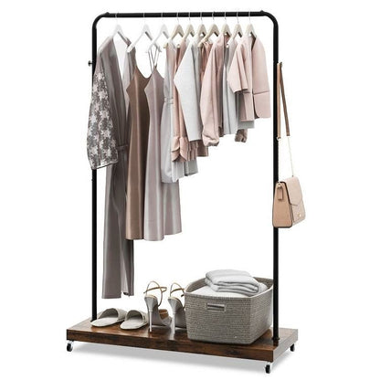 Industrial Metal Garment Rack