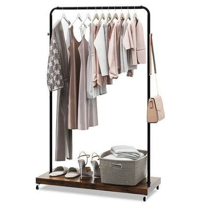 Industrial Metal Garment Rack