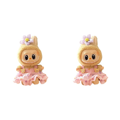 Labubu Plush Doll Clothes Set