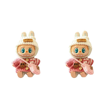 Labubu Plush Doll Clothes Set